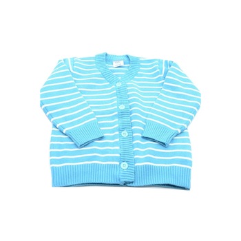 Cardigan cu maneca lunga pentru baieti Vitamins Baby PLV04A, Albastru 5239 Cardigan cu maneca lunga pentru baieti Vitamins Baby PLV04A, Albastru 5239