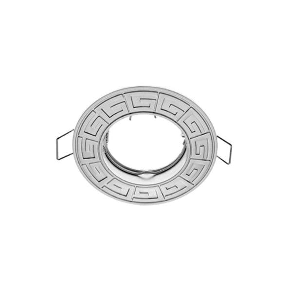 Spot rotund SA-90V PS 12V bec MR16 crom perlat
