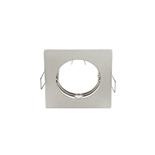 Spot patrat SA-710 12V bec MR16 nichel satinat