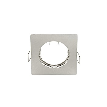 Spot patrat SA-710 12V bec MR16 nichel satinat Spot patrat SA-710 12V bec MR16 nichel satinat