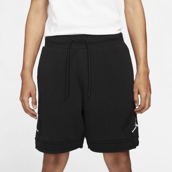 Sort Nike m j ess flc diamond short DA9824-010