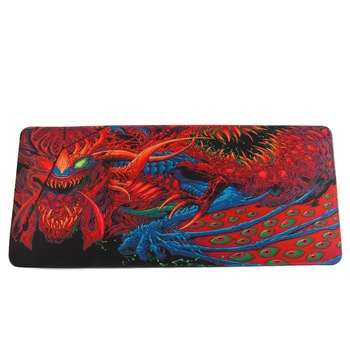 Mouse pad profesional pentru jucatori, dragon, colorat, 90x40cm, desen F Mouse pad profesional pentru jucatori, dragon, colorat, 90x40cm, desen F