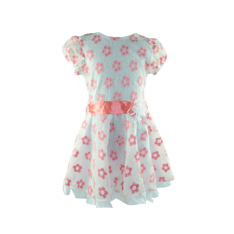Rochita eleganta pentru fete Mini Junior MWA016, Multicolor 128 cm