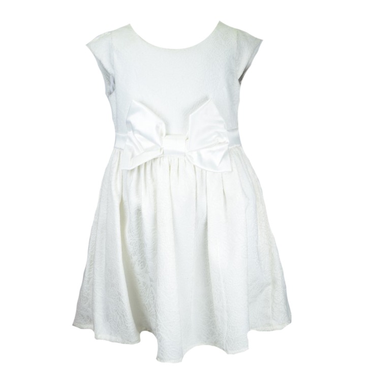 Rochita eleganta pentru fete Mini Junior RM-9-104, Alb 34479