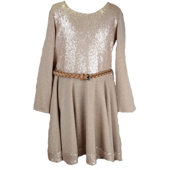 Rochita eleganta pentru fete Mini Junior RM-19, Alb 104 CM Standard Rochita eleganta pentru fete Mini Junior RM-19, Alb 104 CM Standard