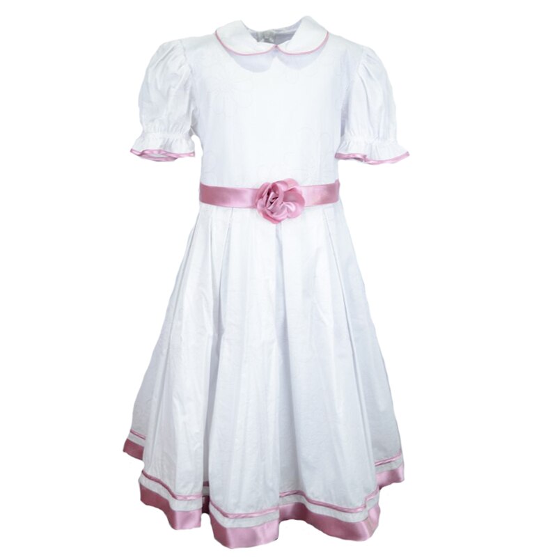 Rochita eleganta pentru fete Mini Junior R2F4, Alb 116 cm