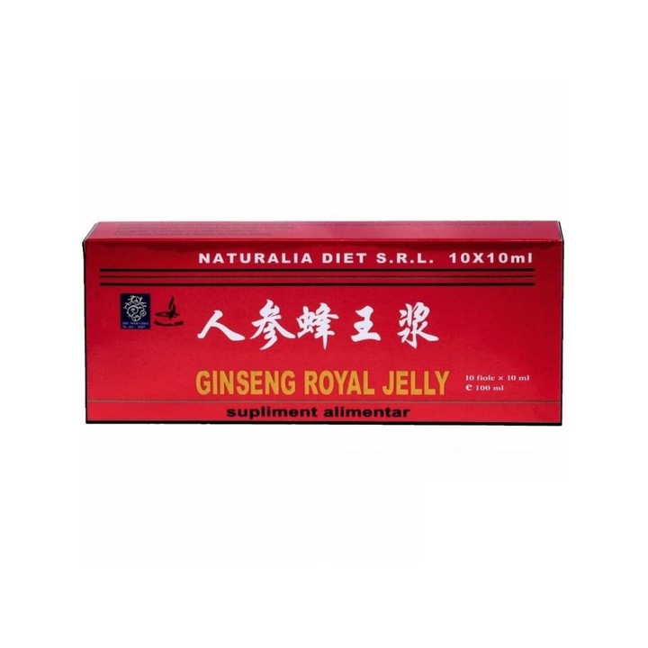 Royal Jelly si Ginseng 10 fiole Naturalia Diet