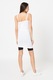 Only, Rochie mini bodycon Vicky, Alb optic, M-L