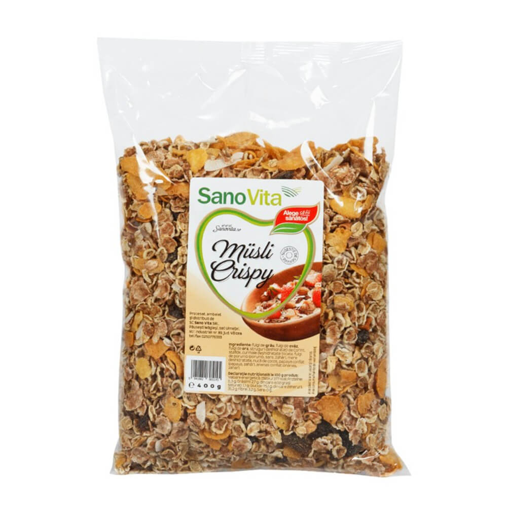 Musli Crispy Sano Vita 400g
