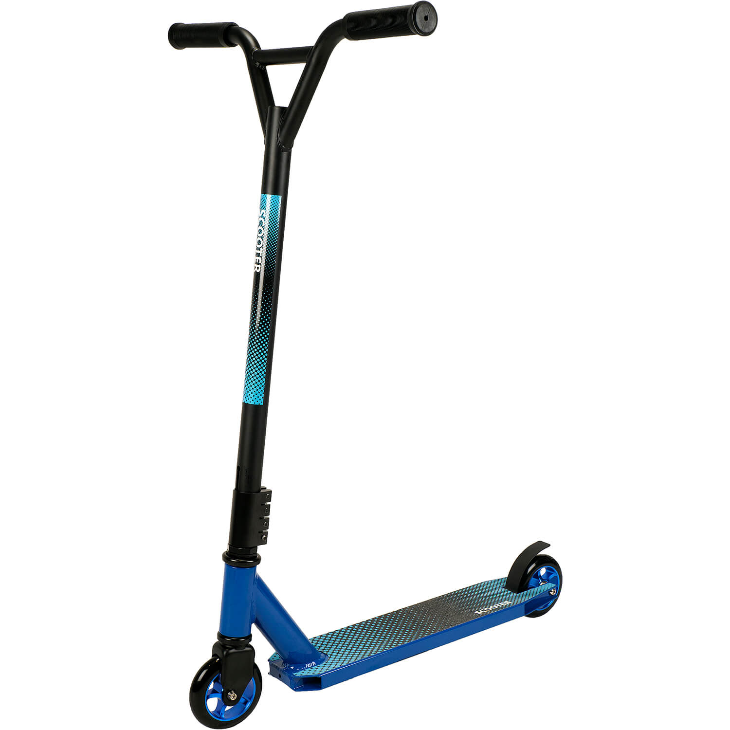 Trotineta Action One® Extreme, roti aluminiu, Albastru