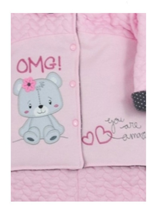 Compleu 2 piese iarna fete Koala Amazing 05-513R-68, Multicolor 68 CM