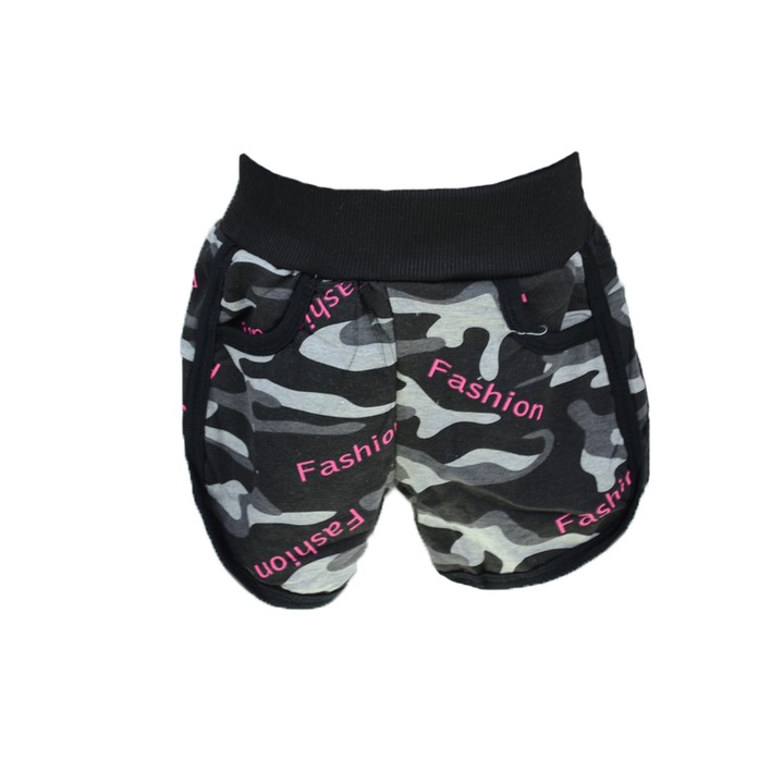 Pantaloni scurti pentru fete Happy House CVC-1508G-128, Multicolor 30137