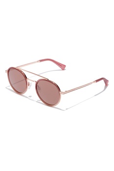 Hawkers, Ochelari de soare unisex rotunzi aviator Gen, Roz prafuit, 50-23-140 Standard Hawkers, Ochelari de soare unisex rotunzi aviator Gen, Roz prafuit, 50-23-140 Standard