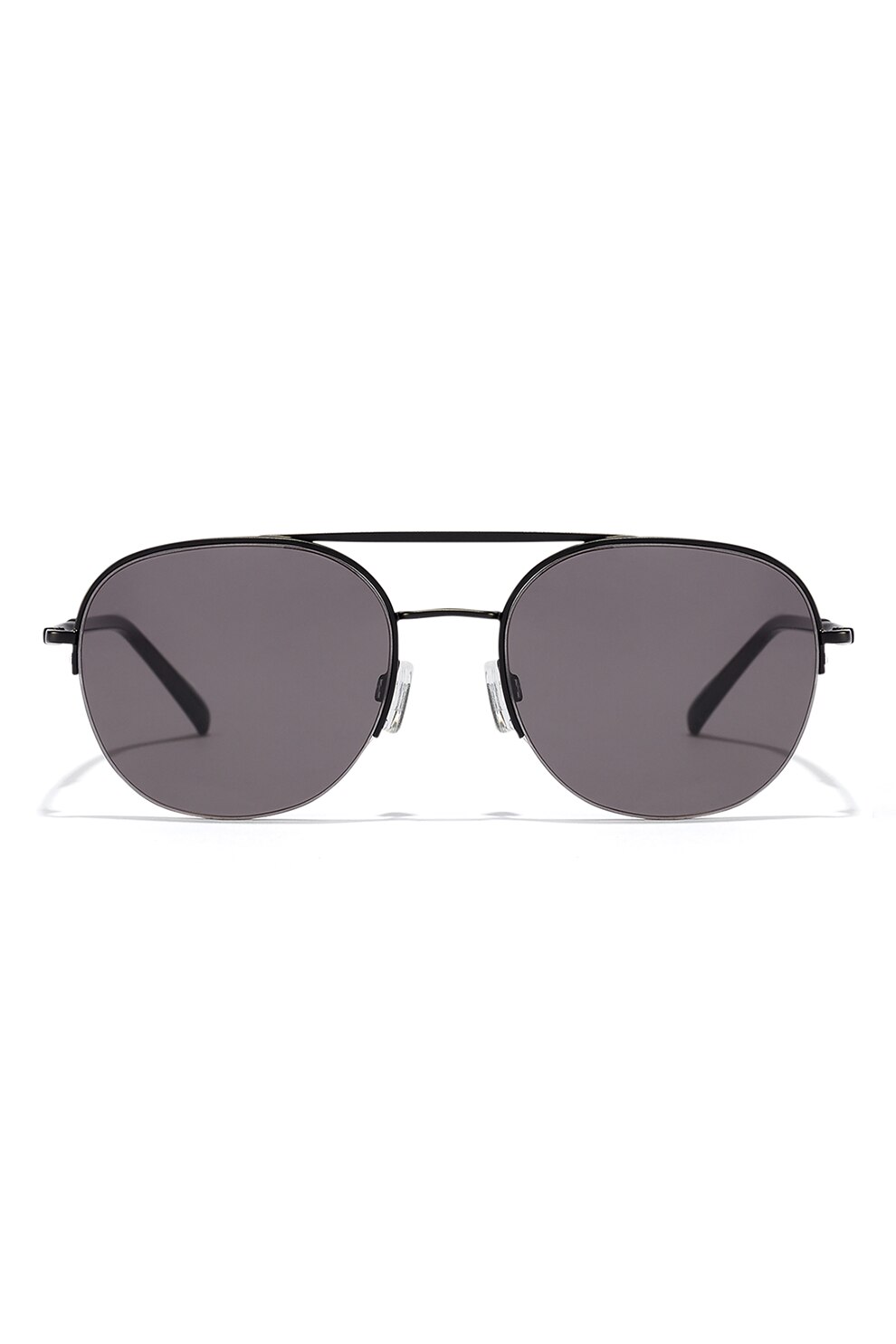 Hawkers, Ochelari de soare aviator unisex cu lentile in degrade, Negru, 55-20-145 Standard