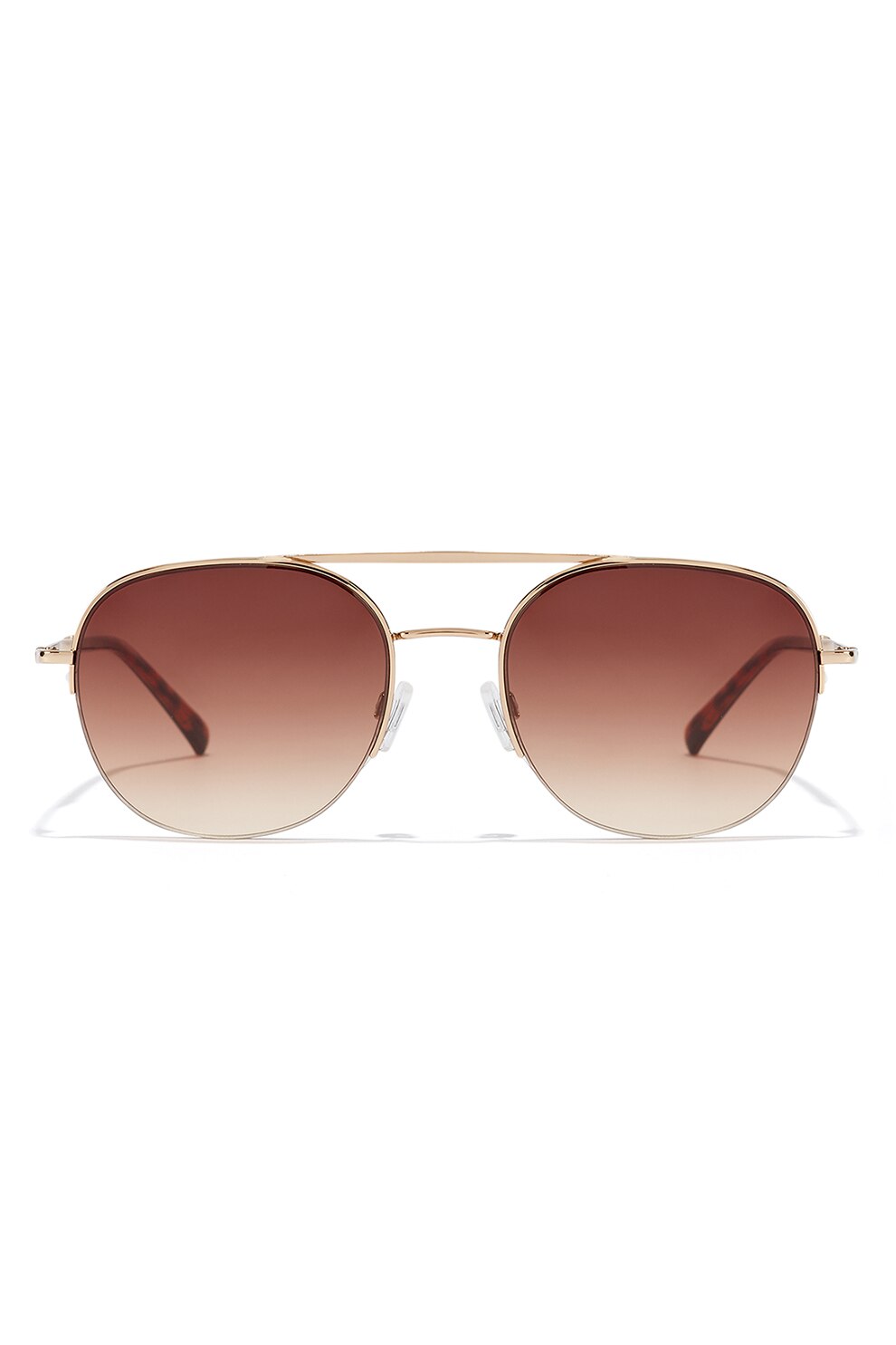Hawkers, Ochelari de soare aviator unisex cu lentile in degrade, Auriu, 55-20-145 Standard