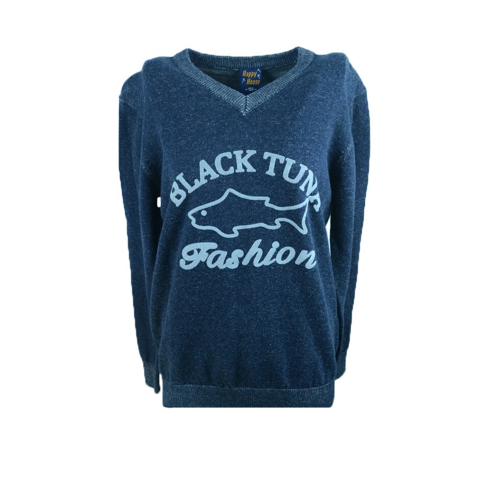 Pulover cu maneca lunga pentru baieti Happy House BL-221B, Bleumarin 5146