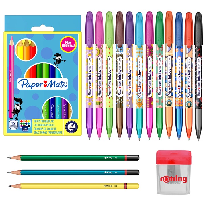 Pachet Rotring, Papermate - 17 piese V1
