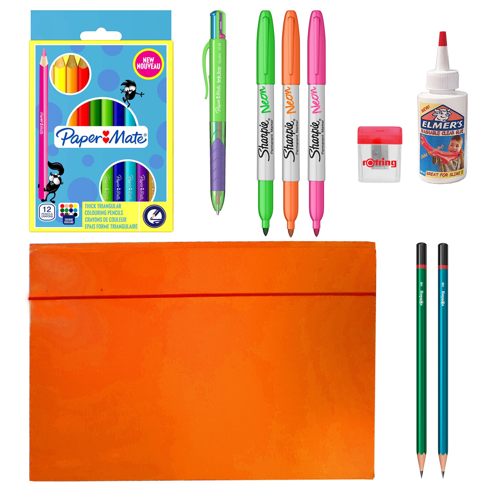 Pachet Rotring, Papermate, Sharpie - 10 piese