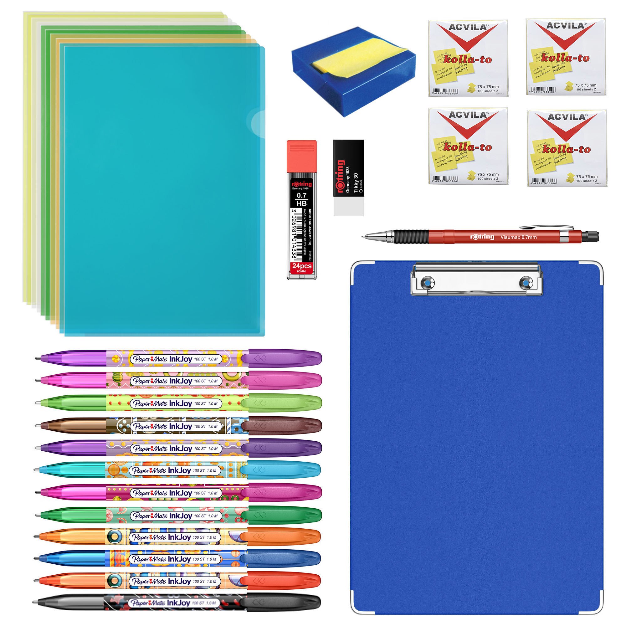 Pachet Rotring, Papermate, Acvila – 32 piese