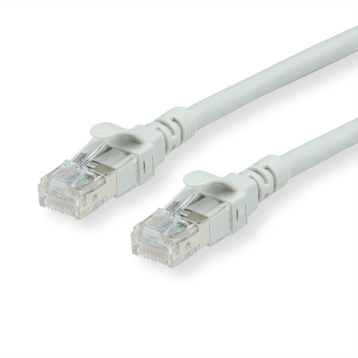 Roline UTP CAT6a LSOH пач 0,5 м кабел, сив (21.15.2700-100)