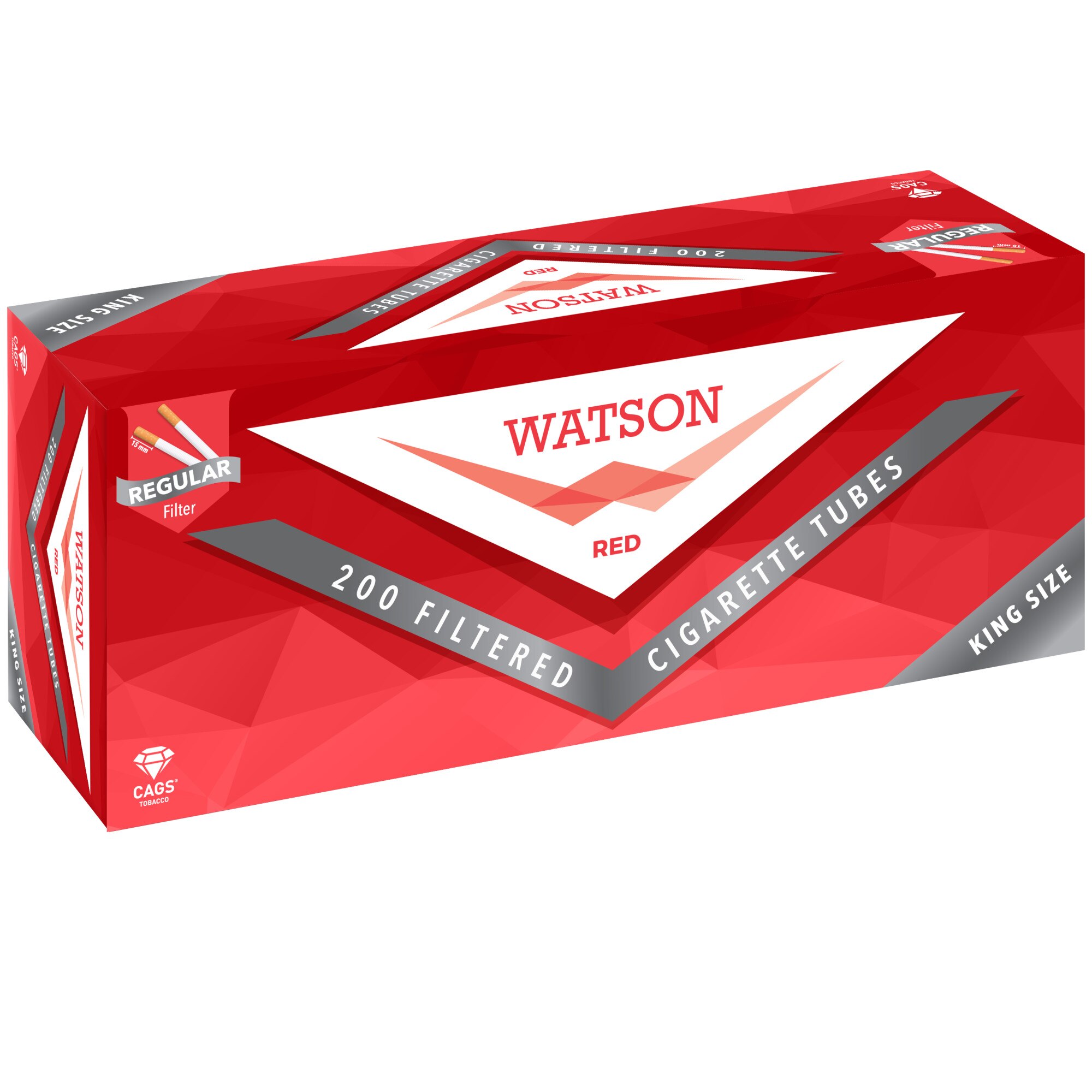 Tuburi Tigari Watson Red 200 bucati