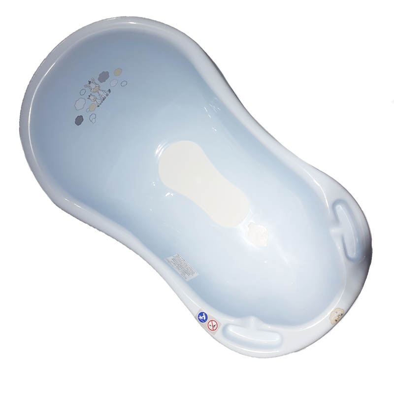 Cadita cu scurgere 84 cm Maltex Zebra 6852AL, Albastru