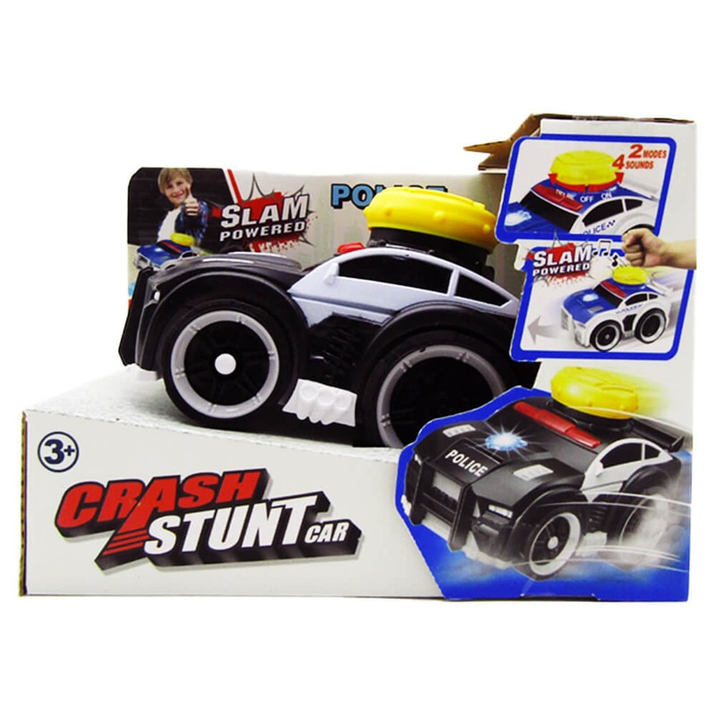 Masinuta Crash Stunt Car Police