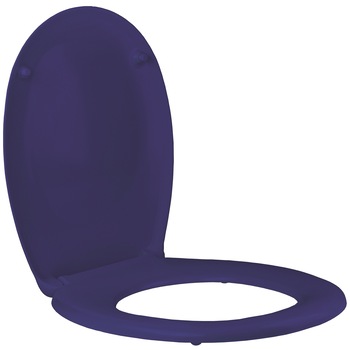 Capac WC universal Optima Plus, plastic, Albastru Capac WC universal Optima Plus, plastic, Albastru