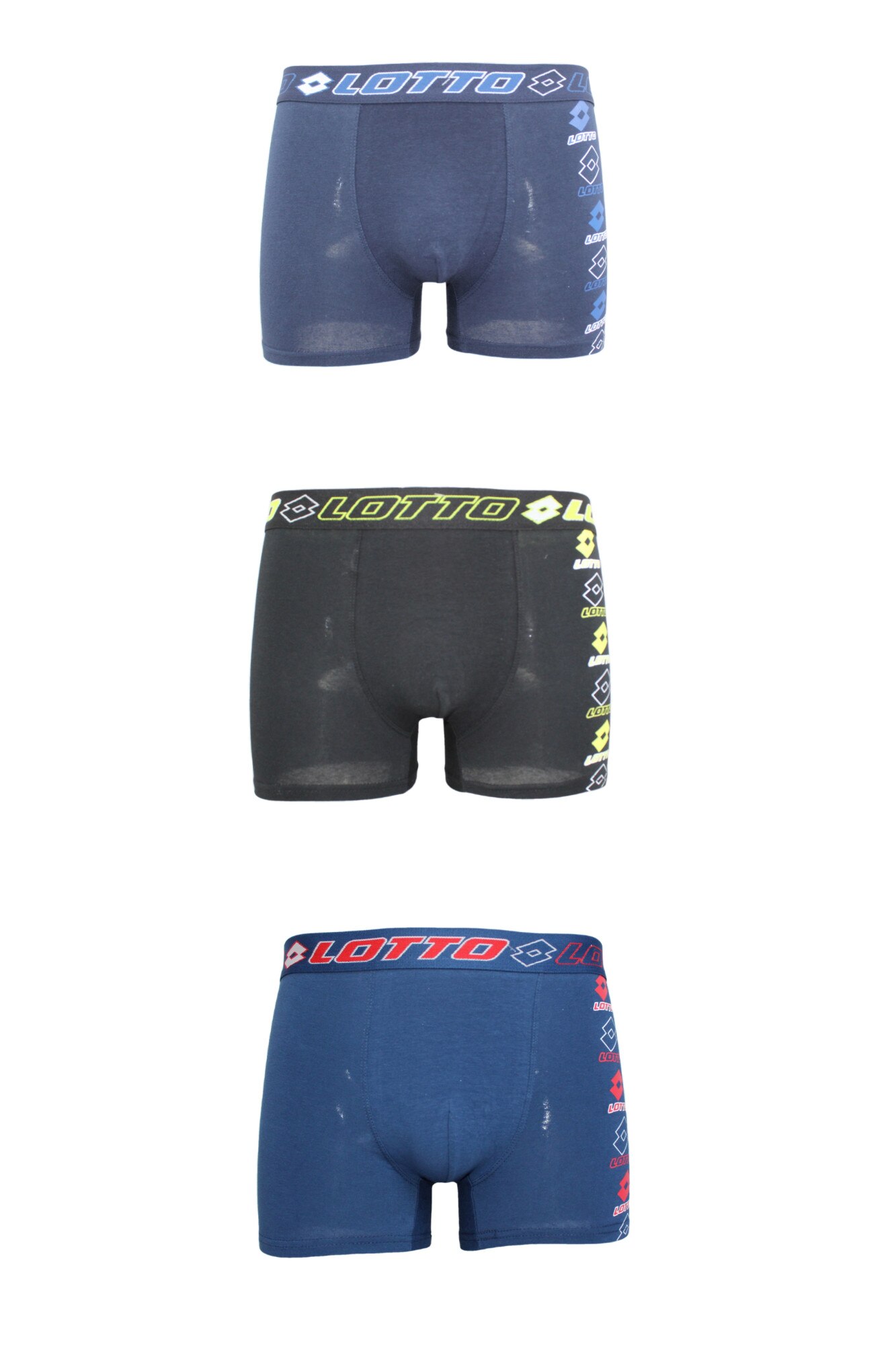 Set 3 boxeri barbati Lotto model LB1269