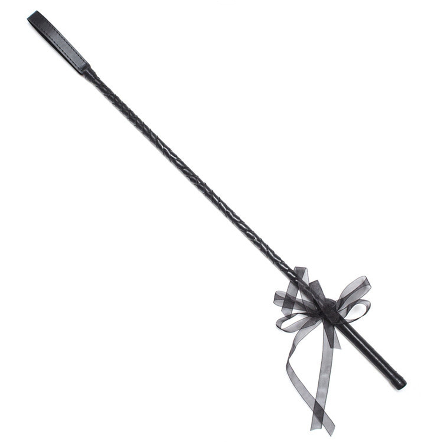 Cravasa Ribbon Horse Whip, piele, 72 cm
