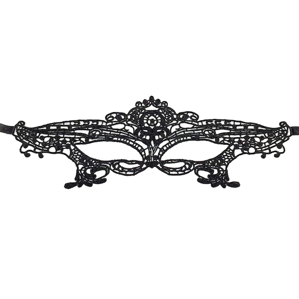 Masca Ochi, Venetian Royal Design, neagra