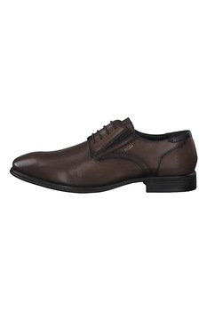 s.Oliver, Pantofi slip-on din piele, Maro inchis s.Oliver, Pantofi slip-on din piele, Maro inchis