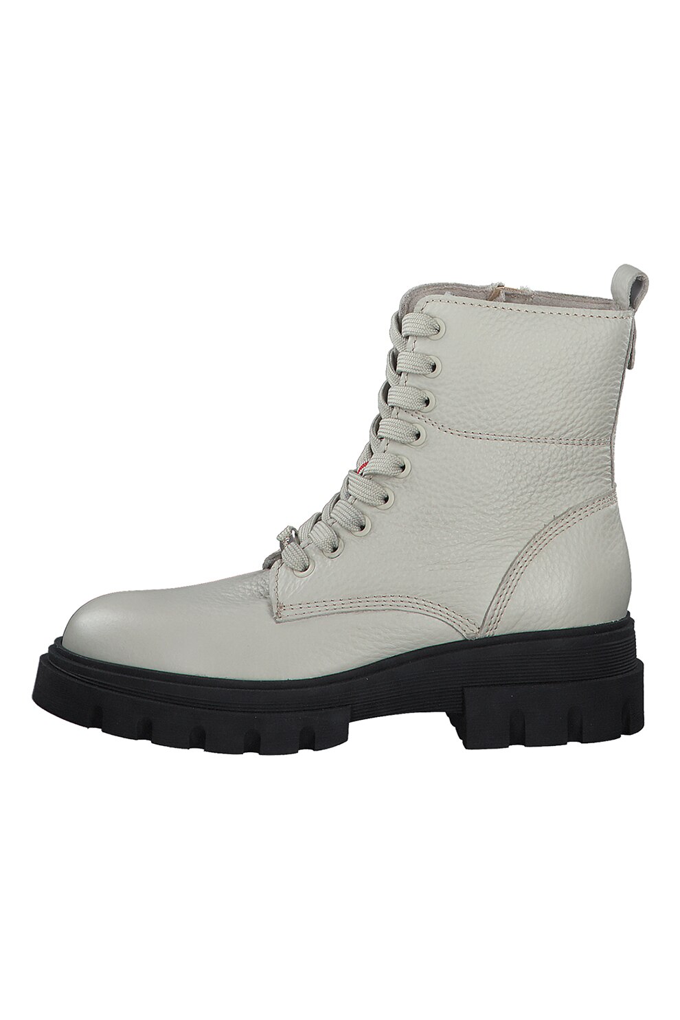 s.Oliver, Bocanci de piele cu fermoar, Gri deschis