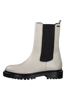 s.Oliver, Cizme medii Chelsea de piele, Grej s.Oliver, Cizme medii Chelsea de piele, Grej