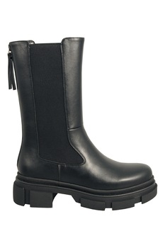 Tosca Blu, Ghete Chelsea medii din piele ecologica, Negru Tosca Blu, Ghete Chelsea medii din piele ecologica, Negru