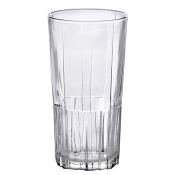 Set 6 pahare inalte sticla Duralex Jazz, 260 ml Set 6 pahare inalte sticla Duralex Jazz, 260 ml