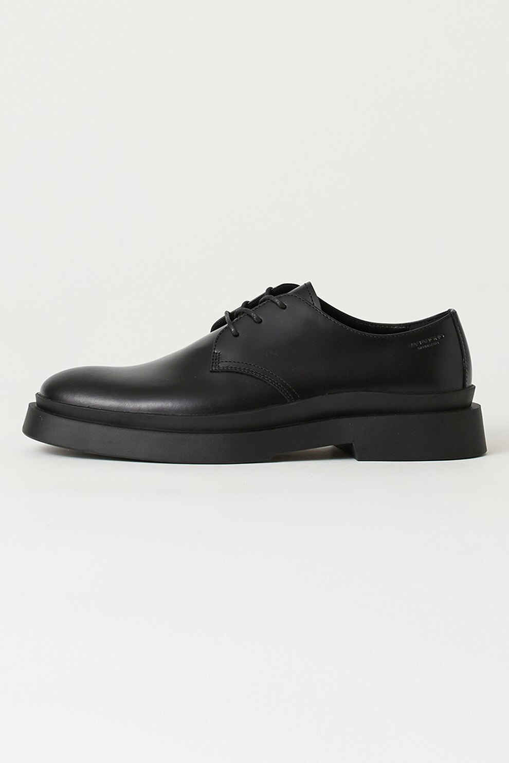 Vagabond Shoemakers, Pantofi derby de piele cu varf rotund, Negru
