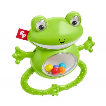 Jucarie zornaitoare Fisher Price - Broscuta Jucarie zornaitoare Fisher Price - Broscuta