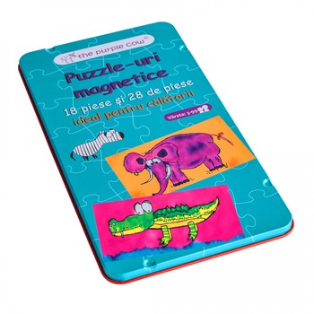 Joc magnetic Momki Puzzle Joc magnetic Momki Puzzle