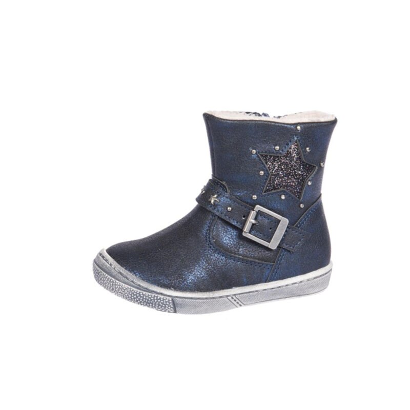 Cizme pentru fete American Club G-AB14057B-29, Bleumarin 12487