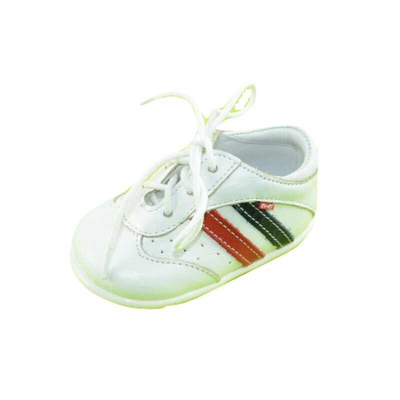 Pantofi ortopedici din piele naturala pentru copii Emel E569-23, Alb 23 EU