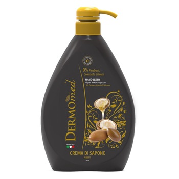 Sapun lichid crema Dermomed cu argan, 600 ml Sapun lichid crema Dermomed cu argan, 600 ml
