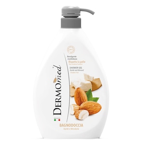 Gel de dus Dermomed cu migdale si unt de shea, 1000 ml
