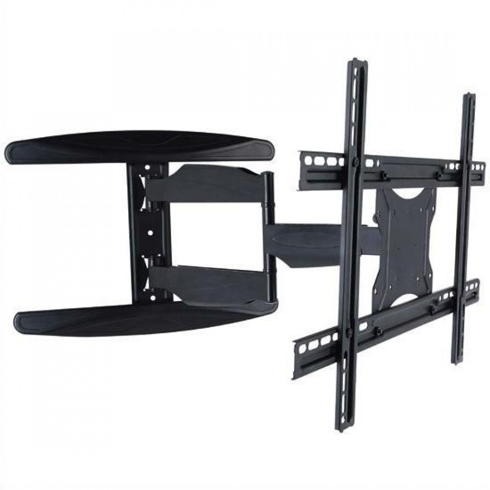 Suport TV de perete, LCD / LED, 40-65 inch, brat dublu, extensibil, Ultra Slim, Full-Motion, Negru, Techly, ICA-PLB 171L
