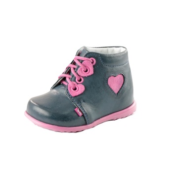 Ghete ortopedice din piele pentru fete EMEL E 2061-7B, Bleumarin 23 Ghete ortopedice din piele pentru fete EMEL E 2061-7B, Bleumarin 23