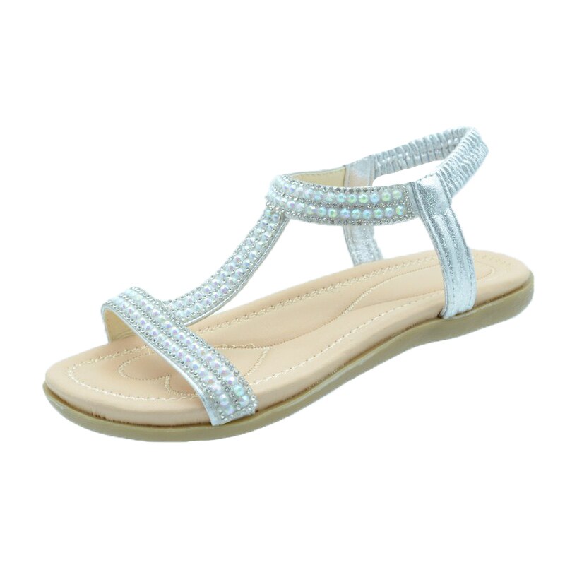 Sandale pentru fete Mini Junior 8924C-2-33, Argintiu 20333