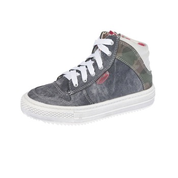 Ghete pentru baieti American Club 584/16G-33, Gri 4595 Ghete pentru baieti American Club 584/16G-33, Gri 4595