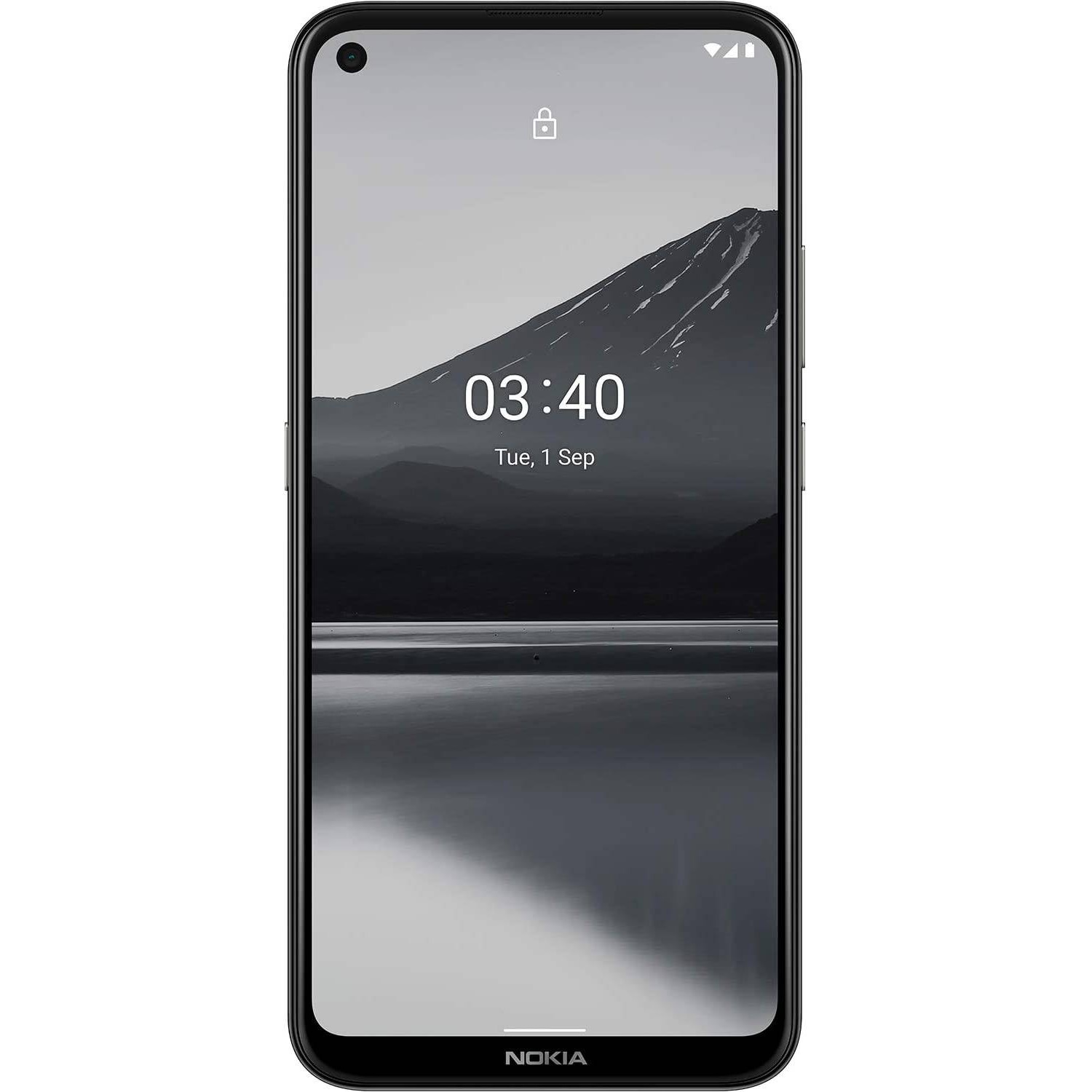 Telefon mobil Nokia 3.4, Dual SIM, 64GB, 4GB RAM, 4G, Charcoal Grey