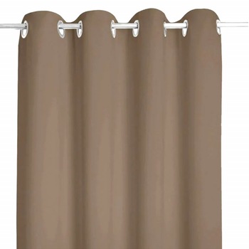 Draperie Simply Brown, 140 x 250 cm, Pufo, maro Draperie Simply Brown, 140 x 250 cm, Pufo, maro