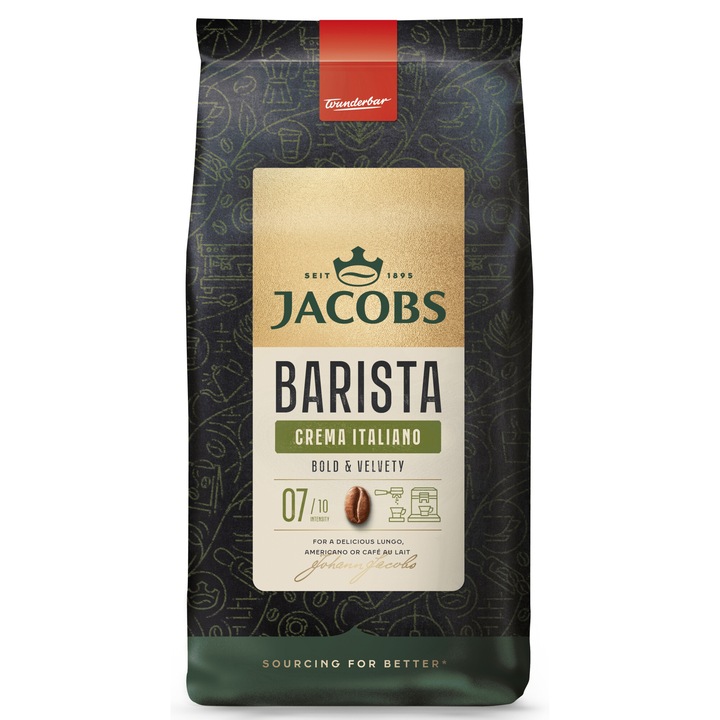 Кафе на зърна Jacobs Barista Crema Italiano, 1кг